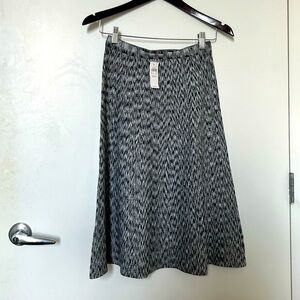 (NWT) Ann Taylor A-Line Knit Jacquard Skirt – Size XXS – Retail $129